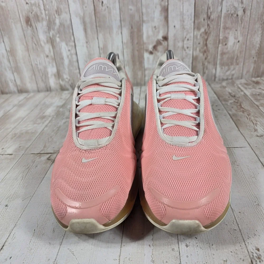 Nike Air Max 720 Pink Silver Womens Running Shoes AR9293-603 Size 10